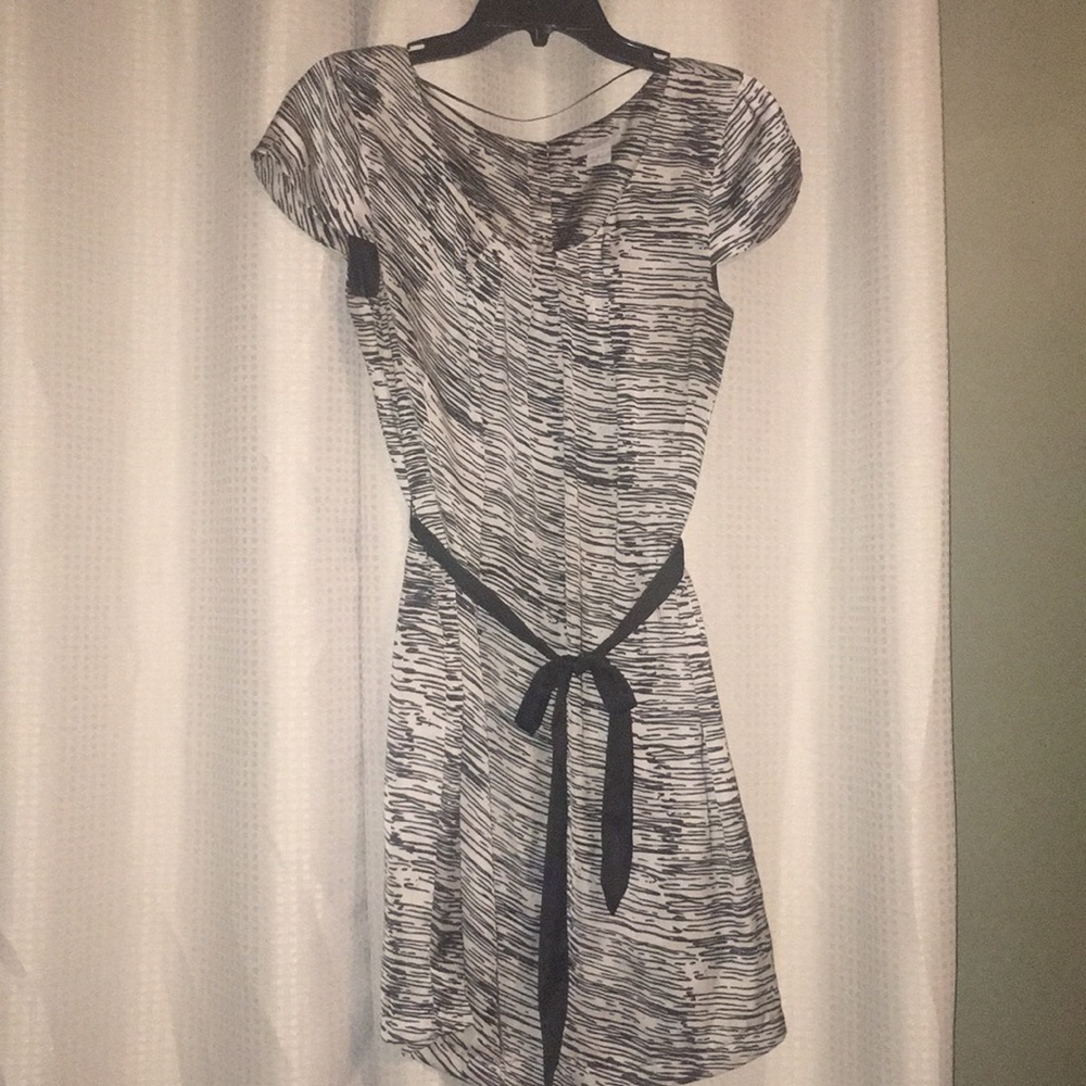 Black and silver leopard print H&M dress!